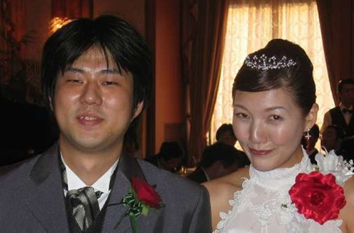 尾田栄一郎　稲葉ちあき
結婚画像